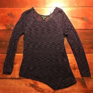 Rock & Republic Asymmetric Hem Sweater